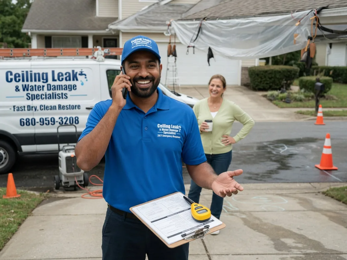 Ceiling Leak Cleanup Rich Creek, VA FAQs